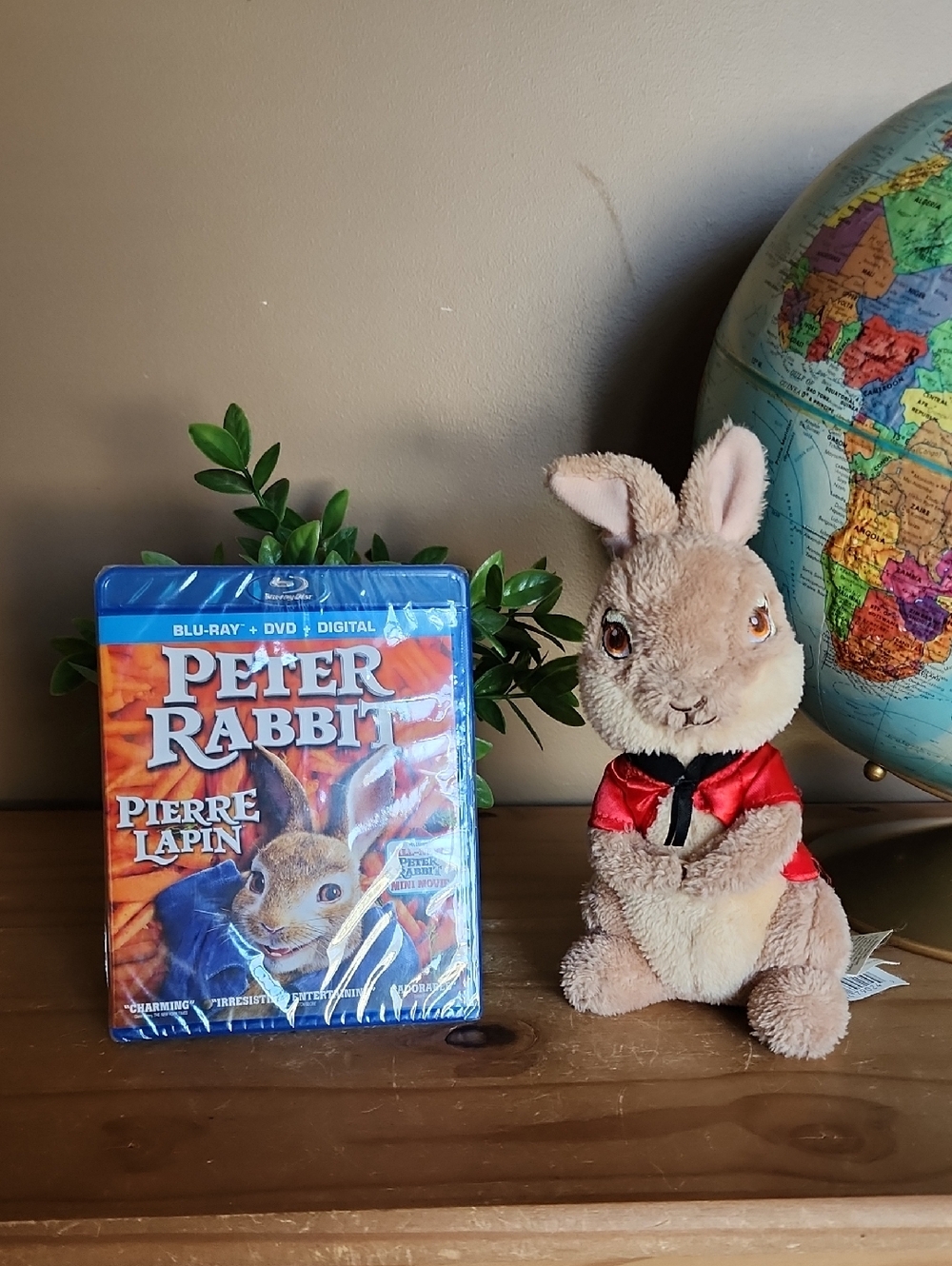 Peter Rabbit Blu Ray And Stuffie